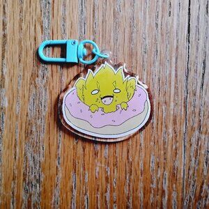 Trigun Maximum (Trimax) Vash the Stampede Creature Donut Acrylic Keychain